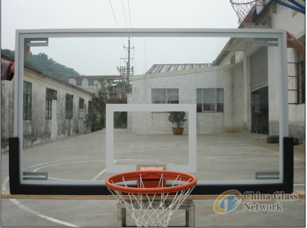 1800*1050 Tempered Glass Basketball Backboard