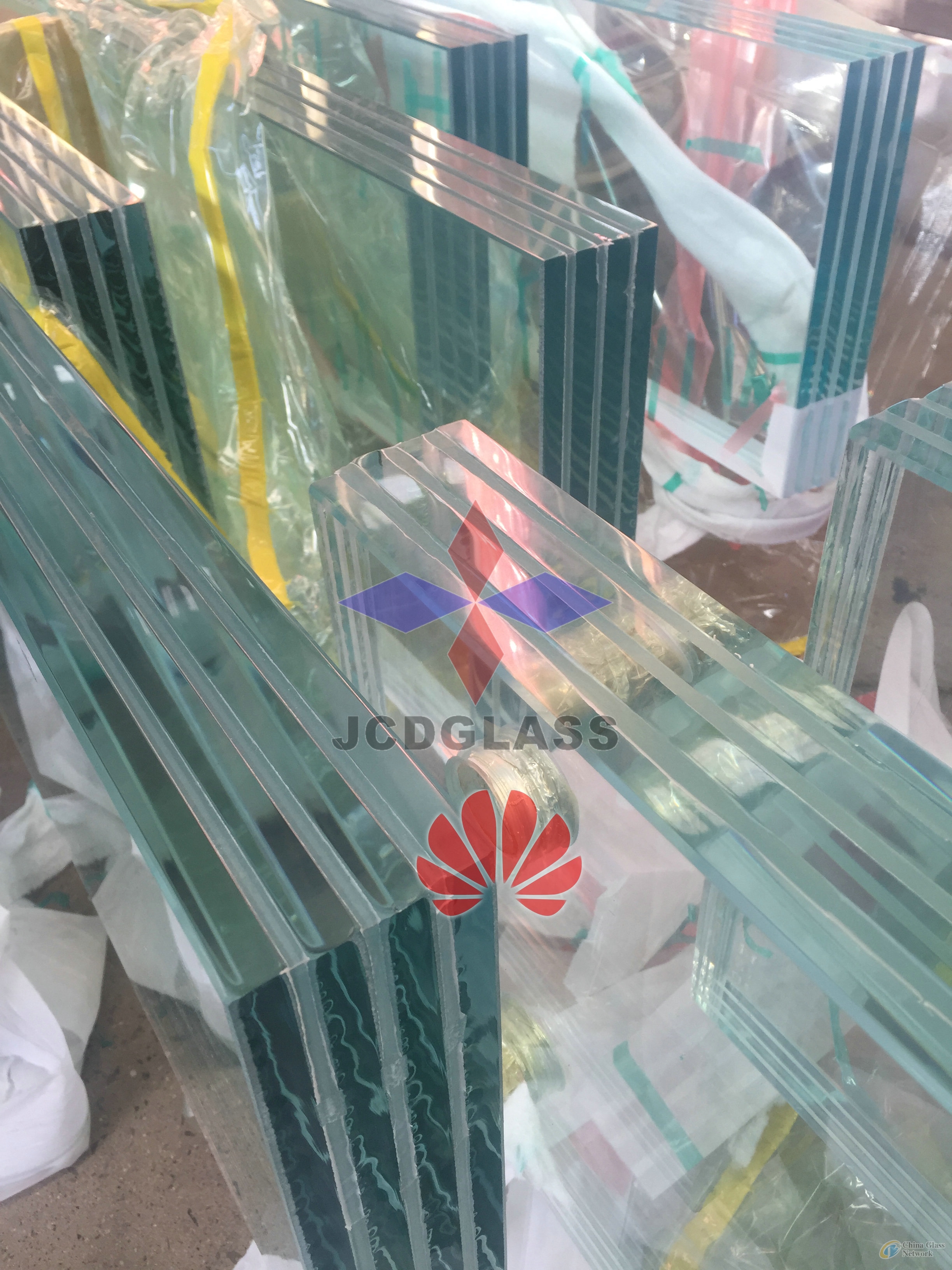 15+15+15+15 extra clear SGP Tempered Laminated Glass JUMBO SIZE