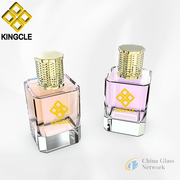 100ml Clear glass pump perfume bottle for perfume packaging