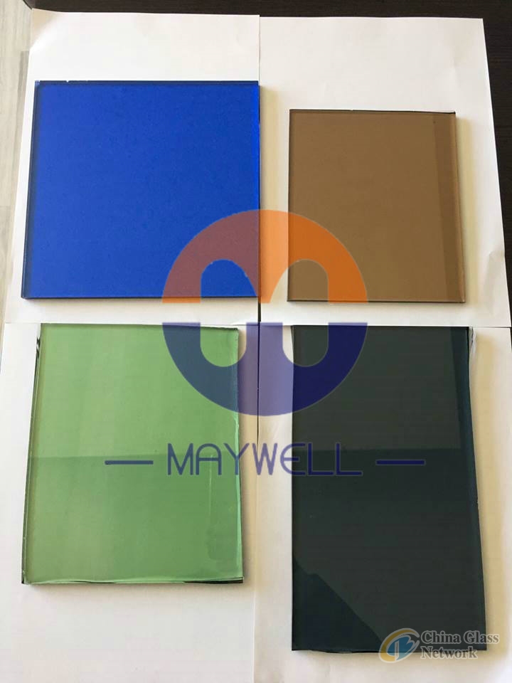 4mm 5mm 5.5mm 6mm 8mm 10mm 12mm bronze, green blue, grey Tinted Glass and reflective glass