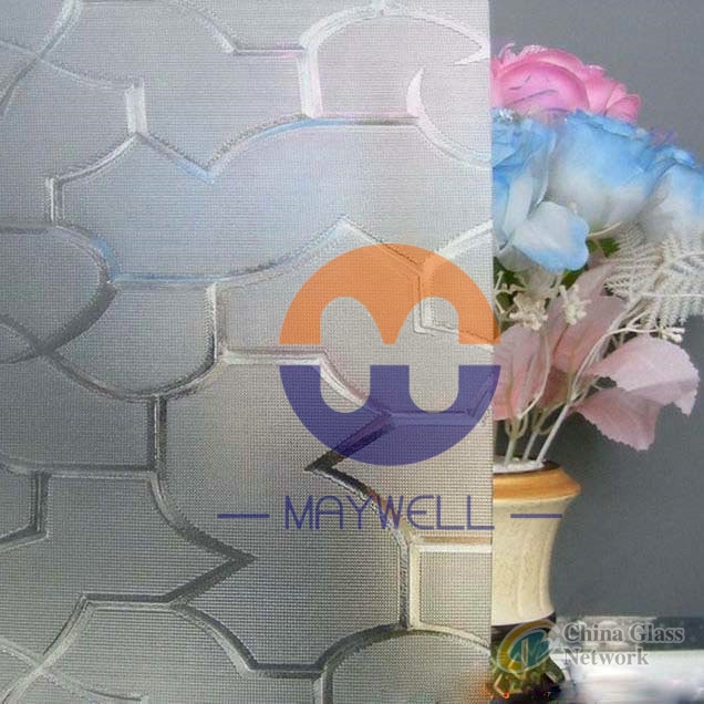 karatachi Patterned Glass, Clear Pattern Glass with CE&ISO Certificate, Design glass