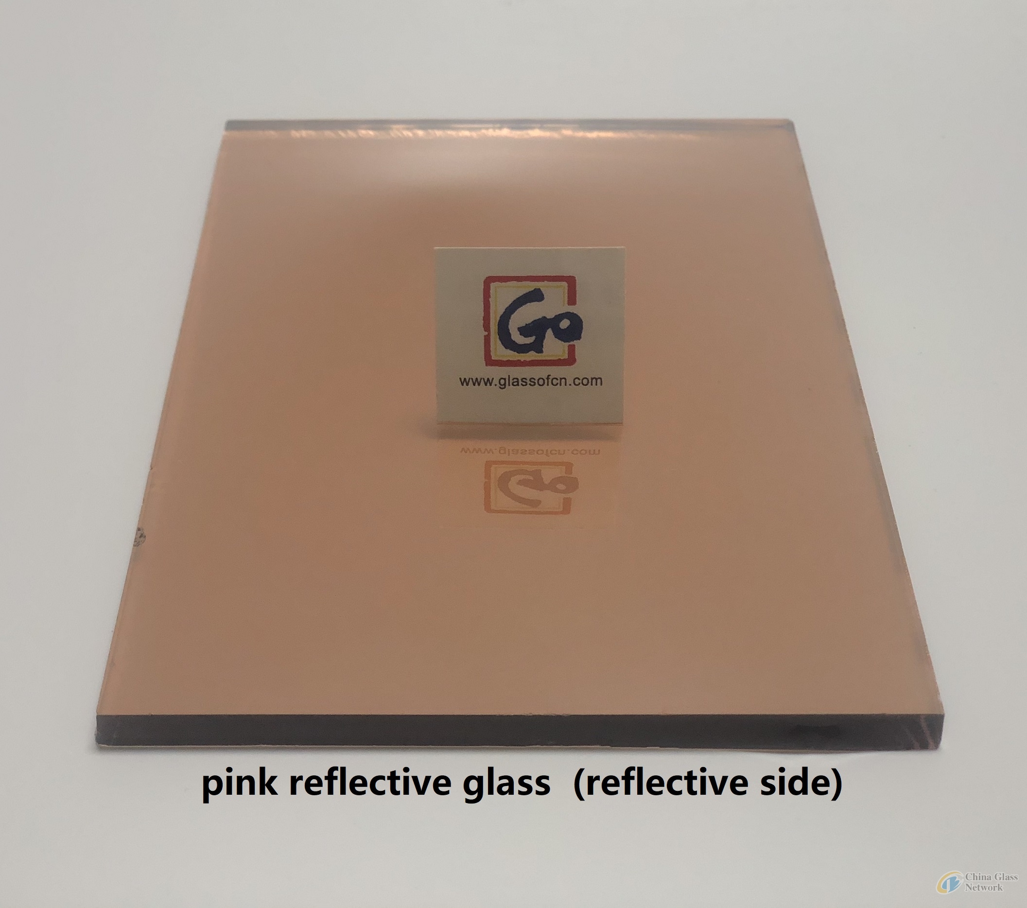 4-6mm Pink Reflective Float Glass