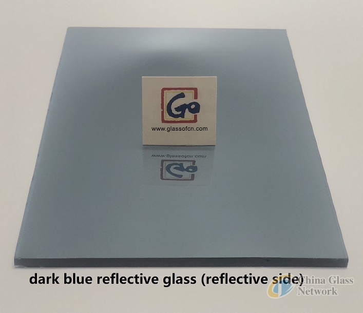 Blue (dark blue/ flord blue) Reflective Float Glass