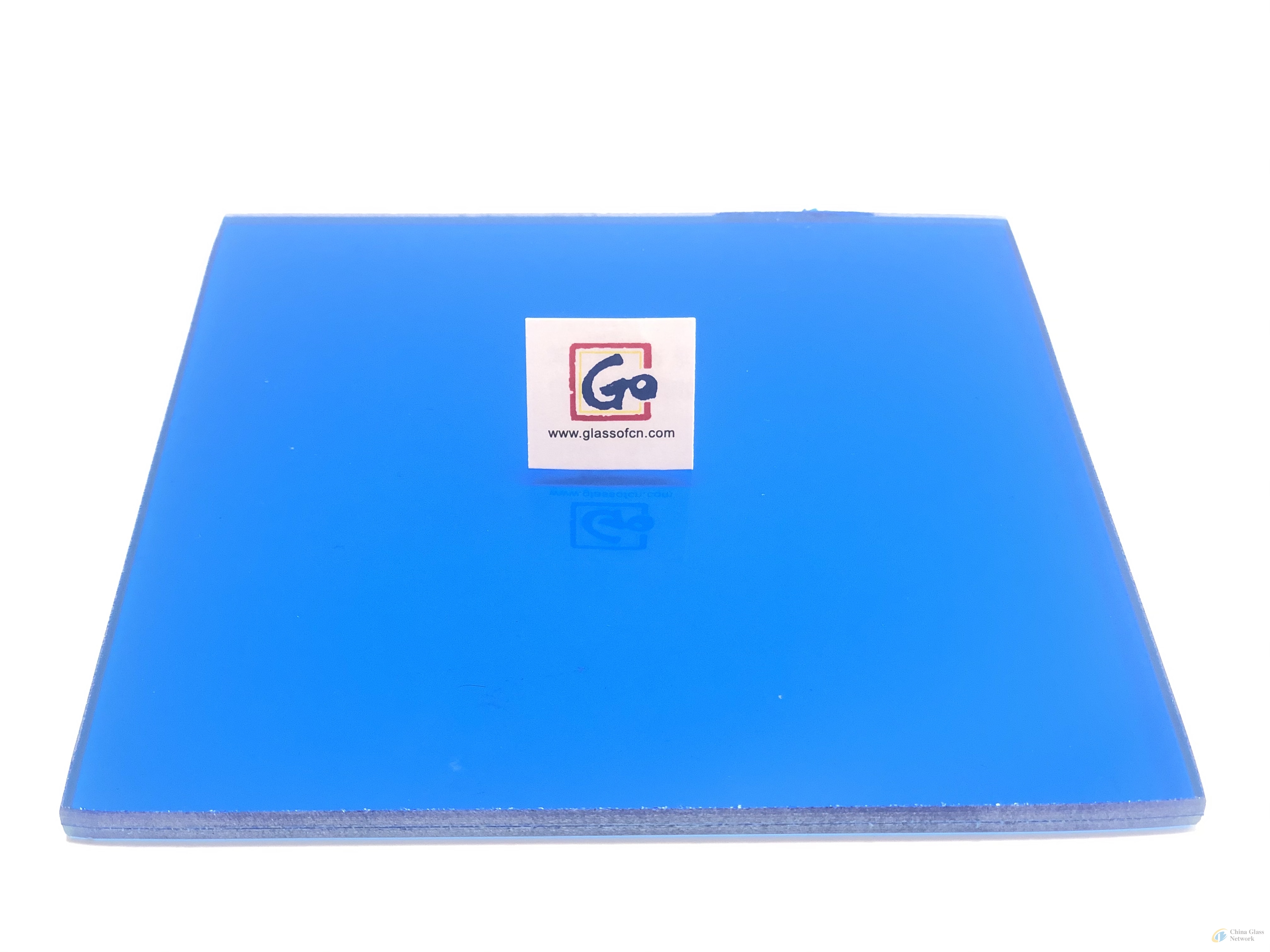 Dark Blue PVB Laminated Glass (High Safety)