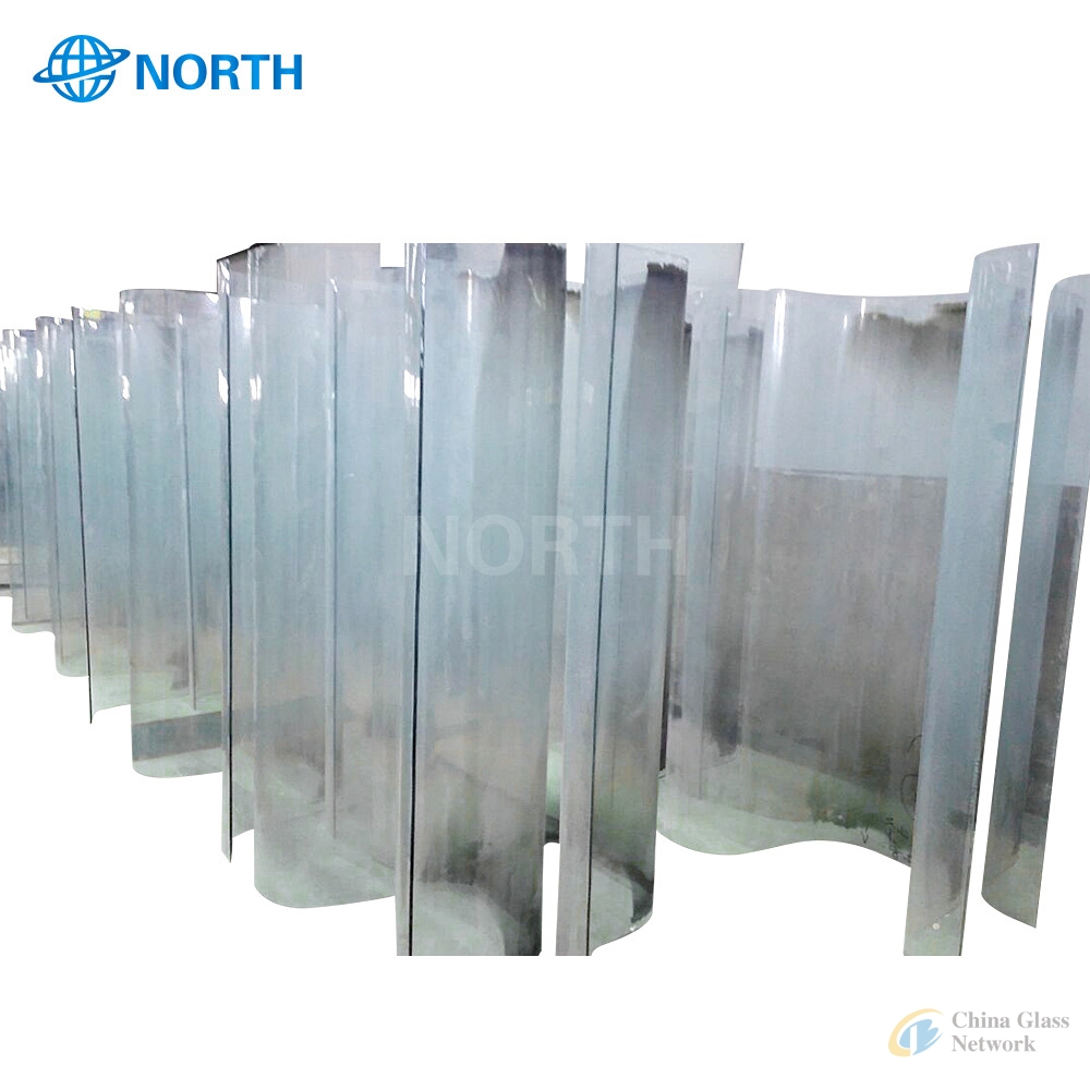 Low Iron Bent Glass Ultra Clear Curved Glass