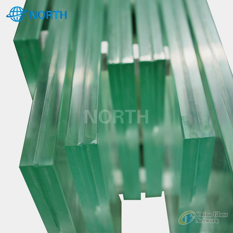 China manufacture decorative tempered laminated glass price