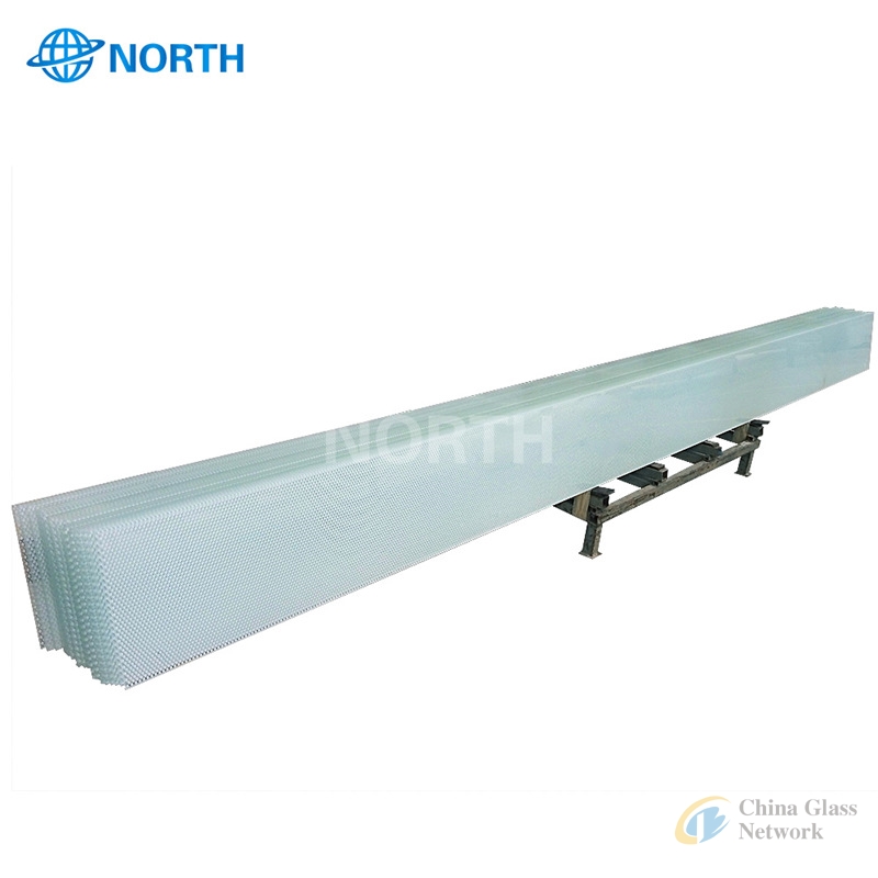 silk screen printed laminated glass