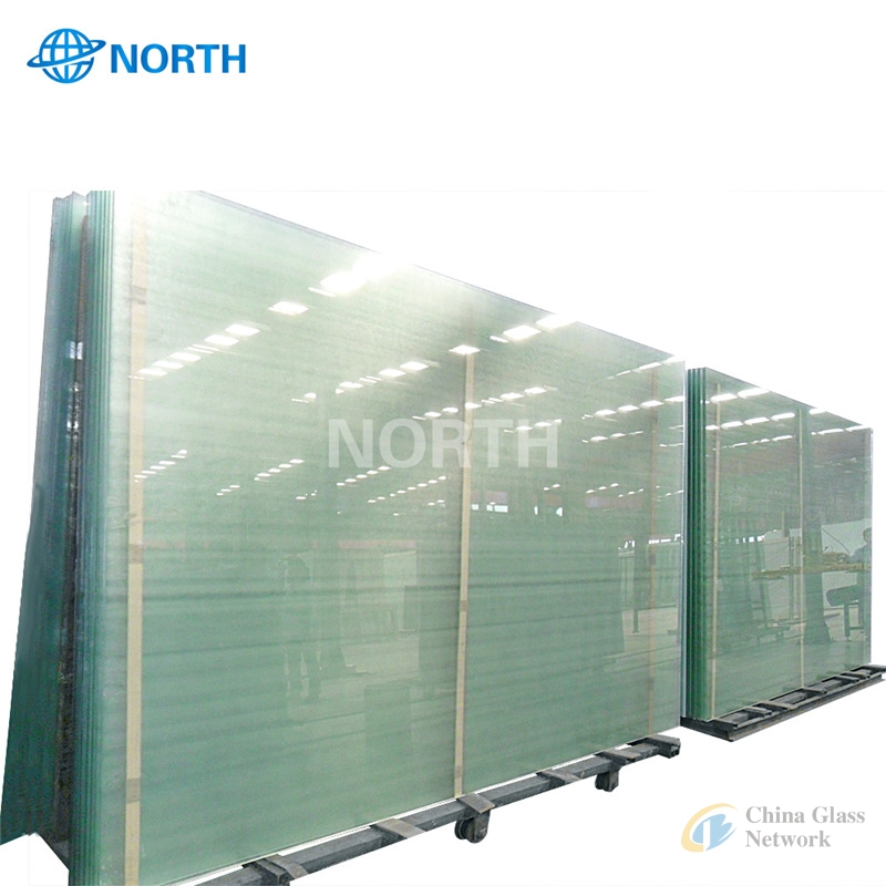 6mm ceramic frited tempered glass