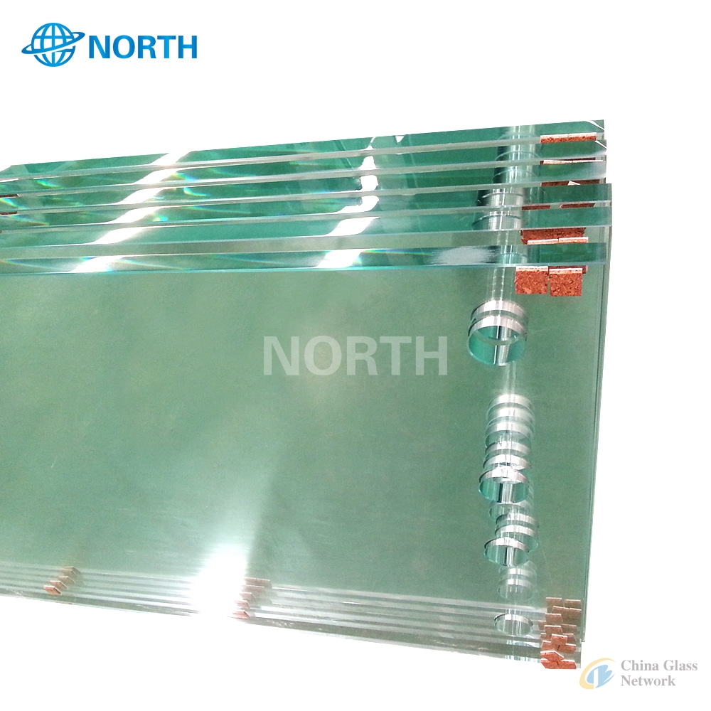 10-15mm clear shower room tempered glass