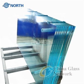 Top glass manufactures 6.38mm clear and tinted laminated safety glass