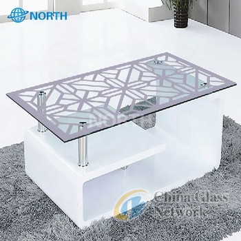 Good quality printing decoration tempered glass price