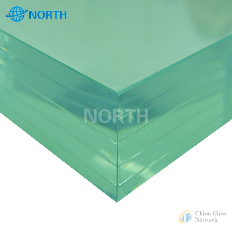 Interior Decoration Glass Laminated Glass Panel With Silk Interlayer