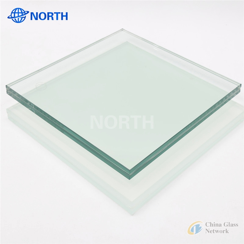 6mm, 8mm Clear Safety Tempered Glass Shelf