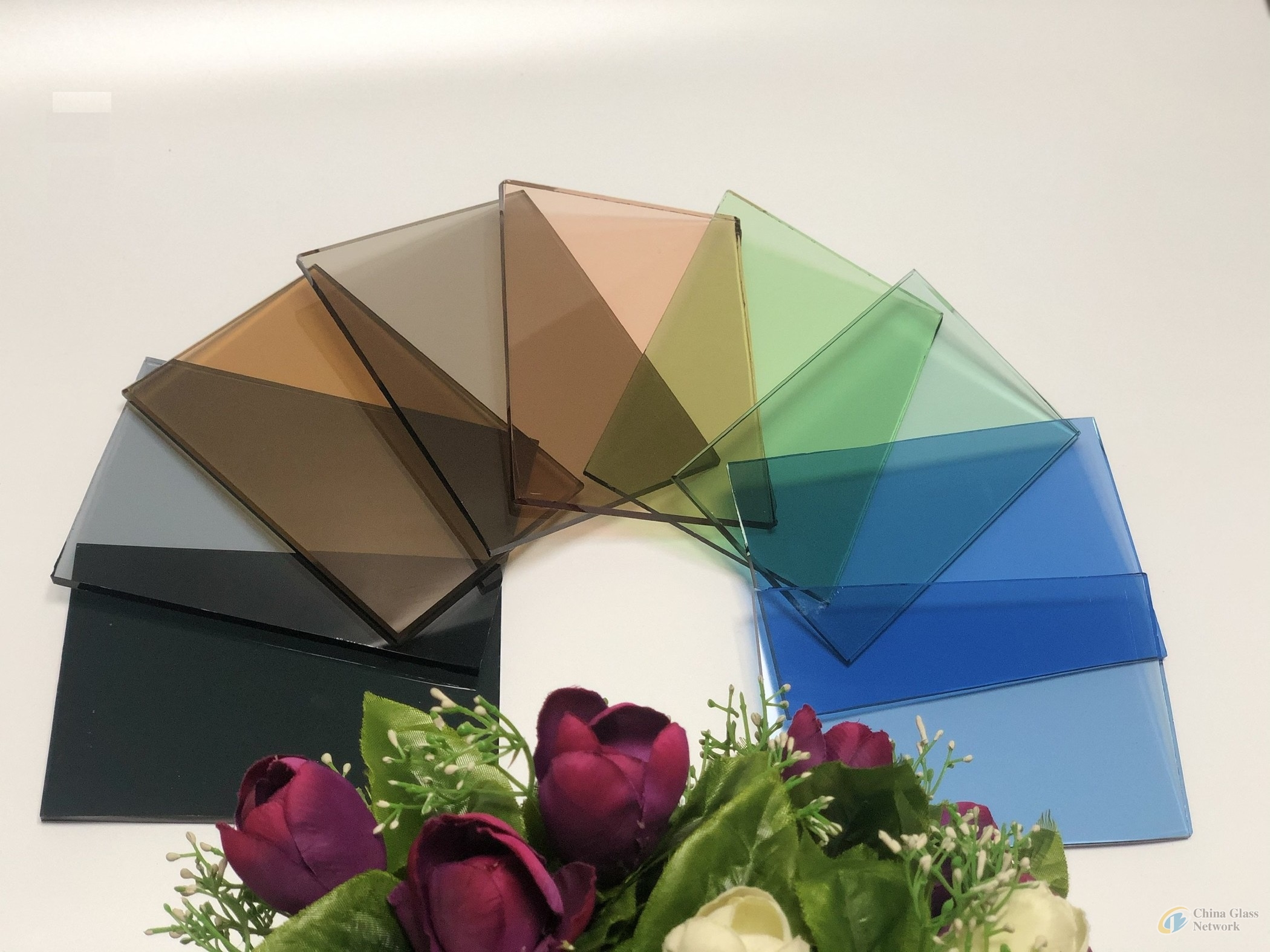 Dark Green/Dark blue/Dark Grey/ Ford Blue/French Green/Pink/Bronze/Euro Grey Float Glass