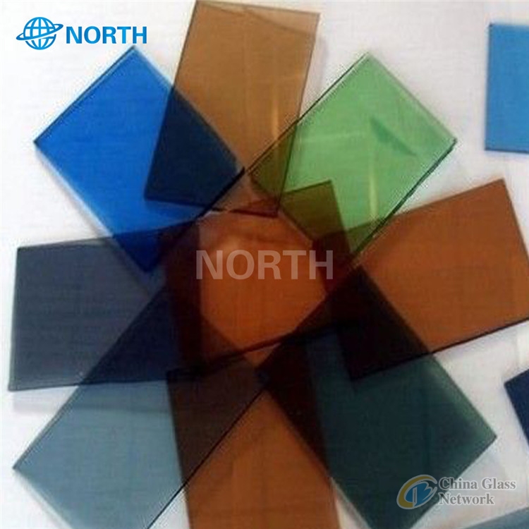 5mm Green Reflective Glass Mirror Coating Glass