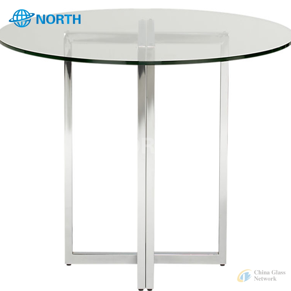 Dinner Glass Table Coffee Glass Table Safety Edge