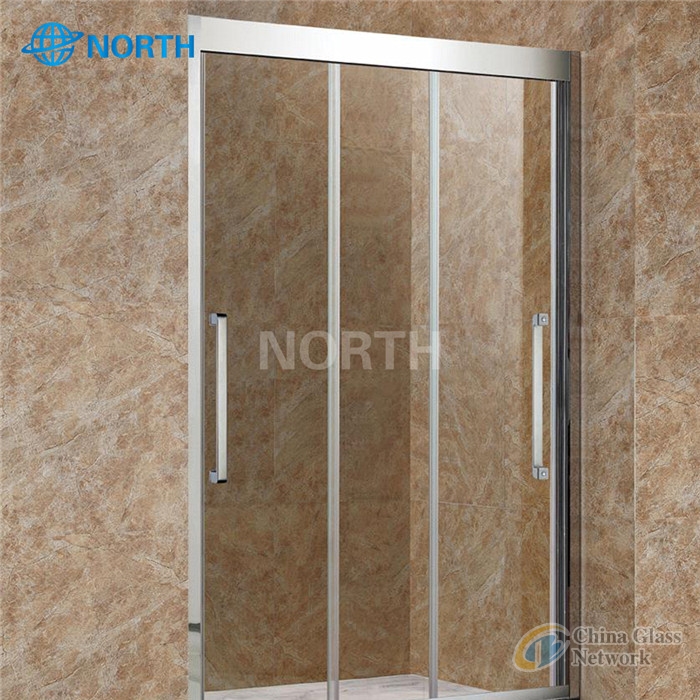 Tempered glass door