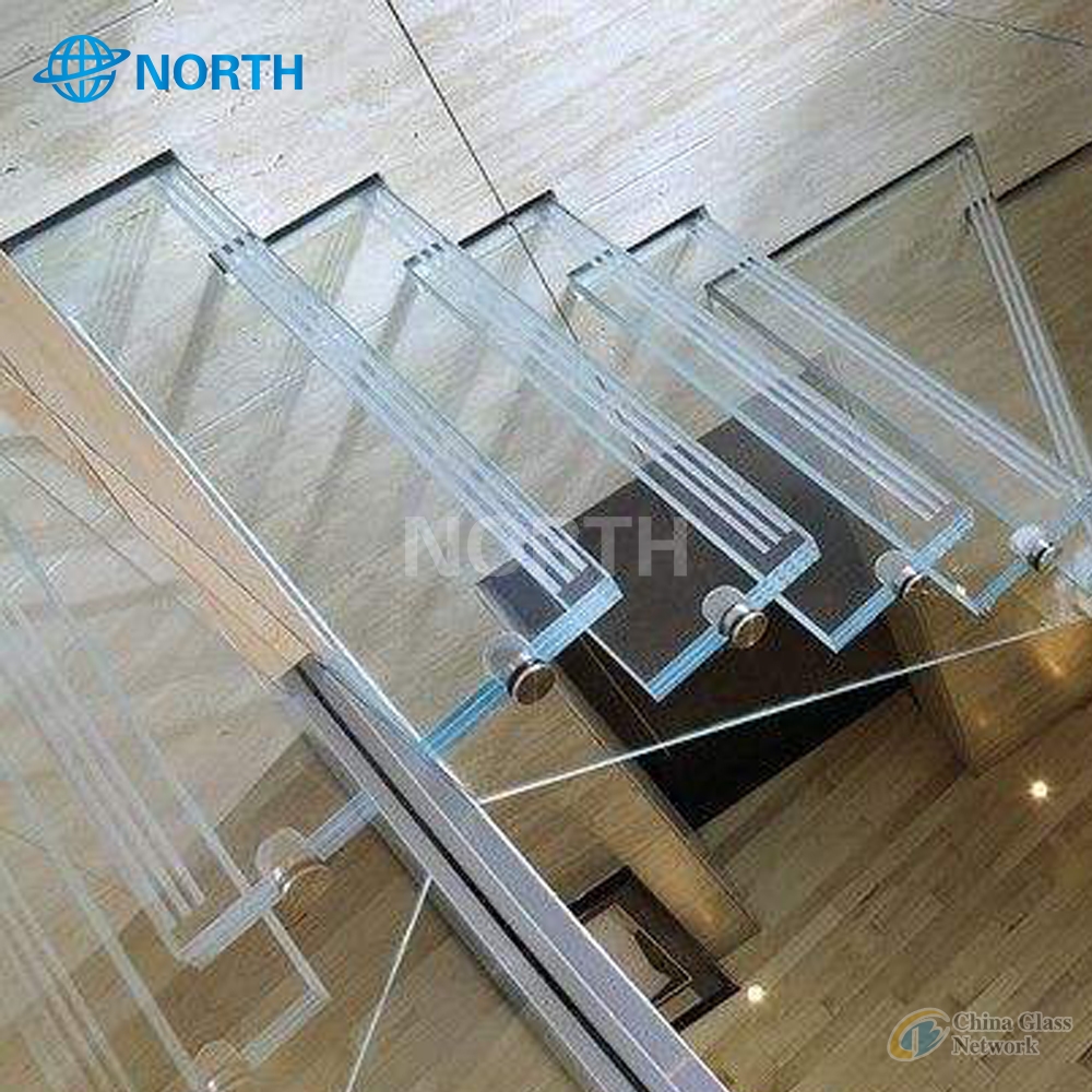 Building architectural milk white milky laminated glass sheet made in China