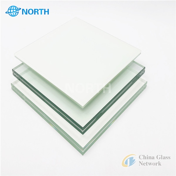 8.38mm clear/tinted laminated glass