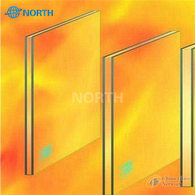 Beijing Fire resistant glass price 30min 60min 90min fire proof glass heat rated unbreakable tempered toughened glass wall window door