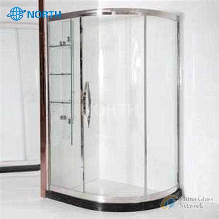 Tempered glass door