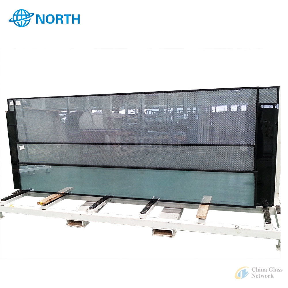 Curtain wall glass