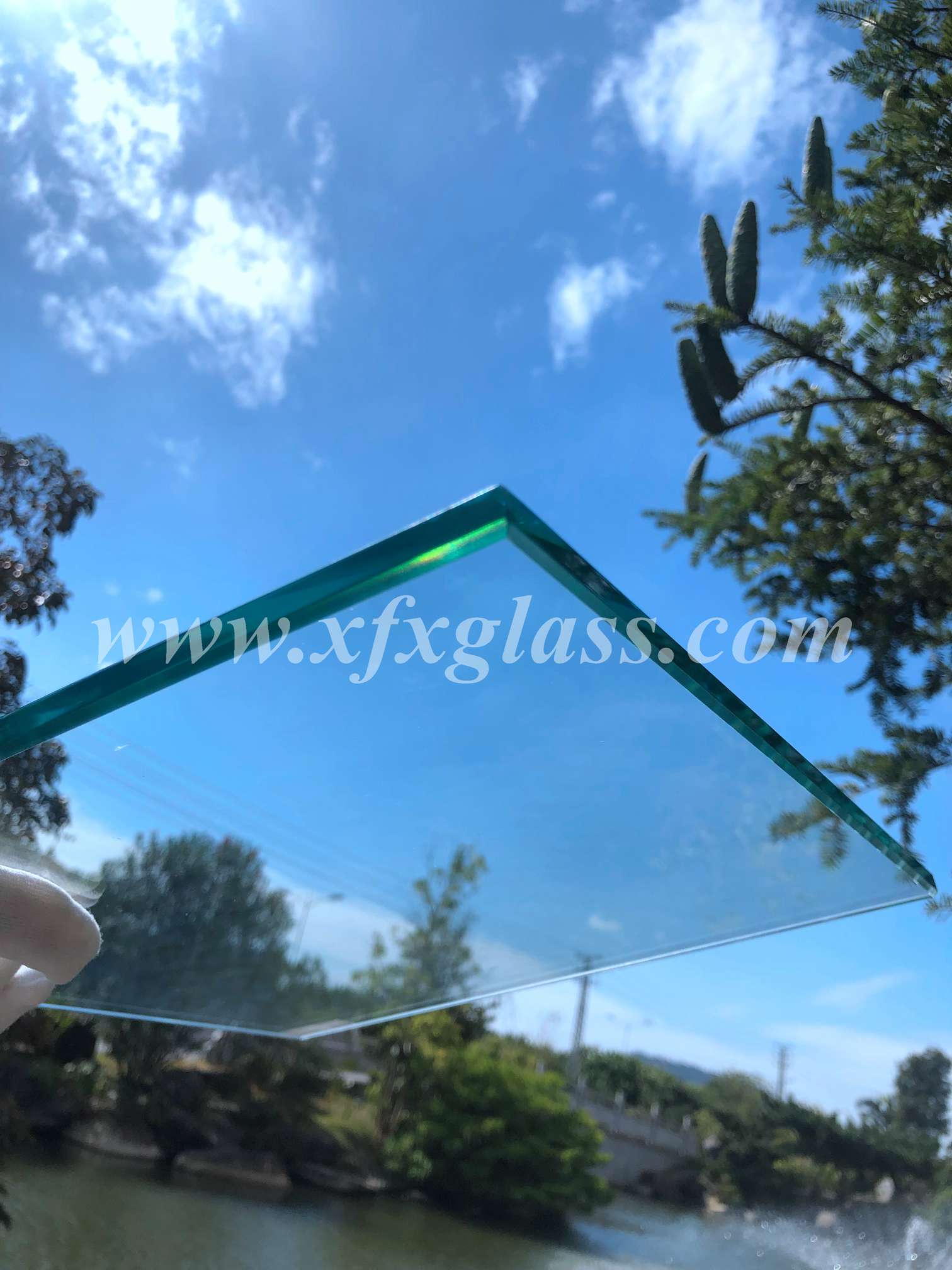 Tempered/Toughened Float Reflective Glass with CE ISO