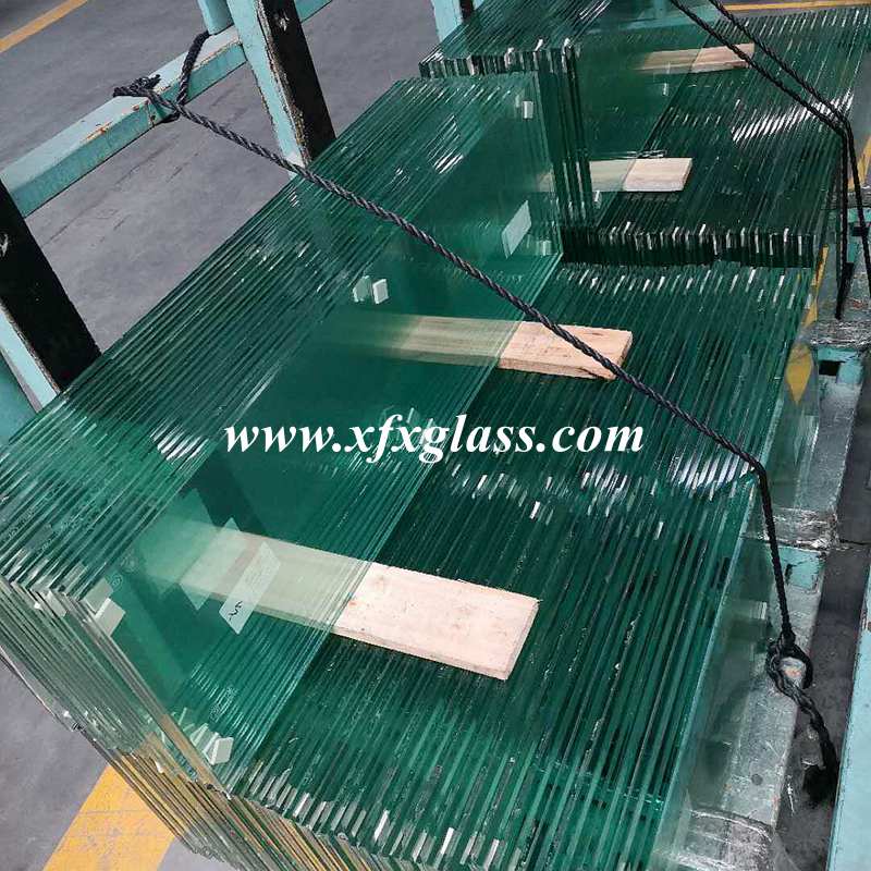 Clear Tempered Glass for Construction with CCC CE ISO