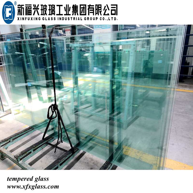 Clear Tempered Glass for Construction with CCC CE ISO