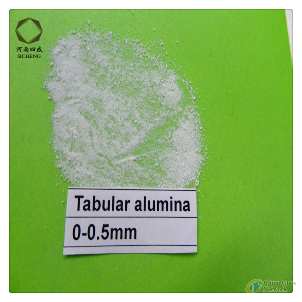 High purity sintered tabular corundum material fine powder 180mesh