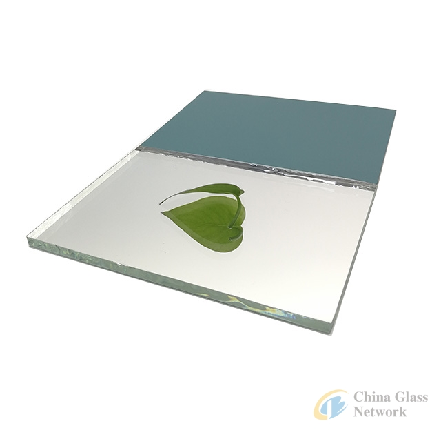 silver mirror glass