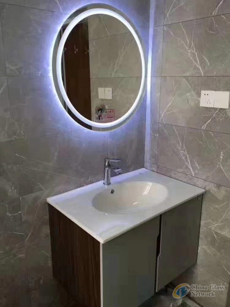 anti fog mirror intelligent led bathroom mirror with built in led