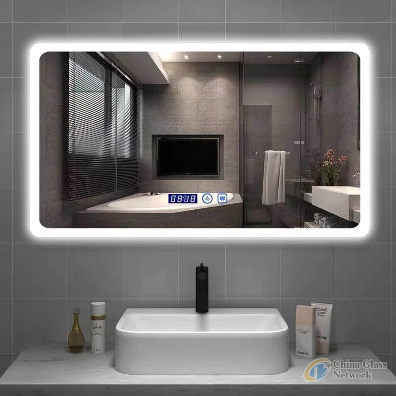 Intelligent Anti fog Led Light Bluetooth Bathroom  Mirror 