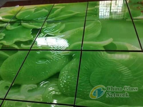 Digital printing glass