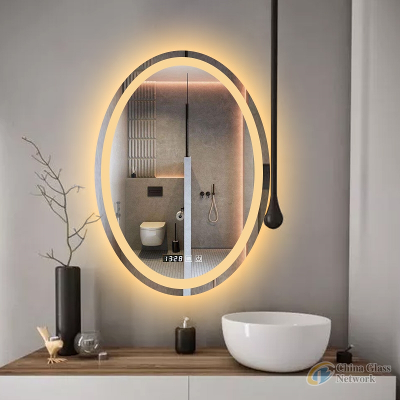 Intelligent Anti fog Led Light Bluetooth Bathroom  Mirror 