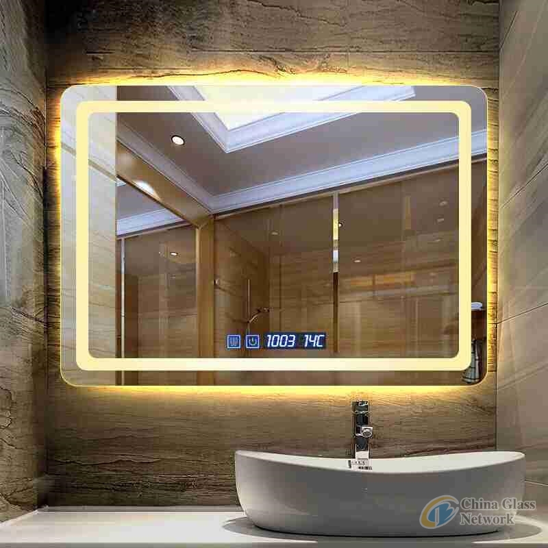 smart mirror led mirror Intelligent Anti fog Led Light Bluetooth Bathroom Vanity Mirror 