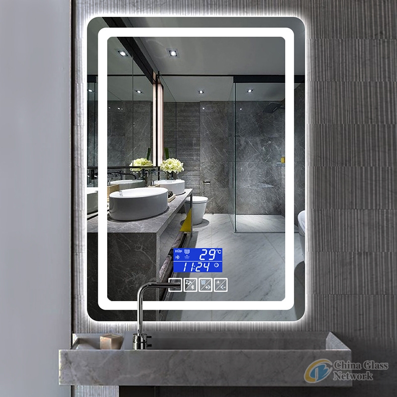 Intelligent Anti fog Led Light Bluetooth Bathroom  Mirror 