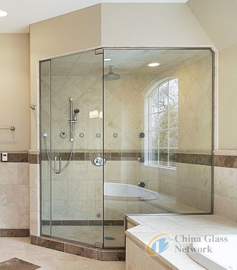 tempered shower door ,glass door