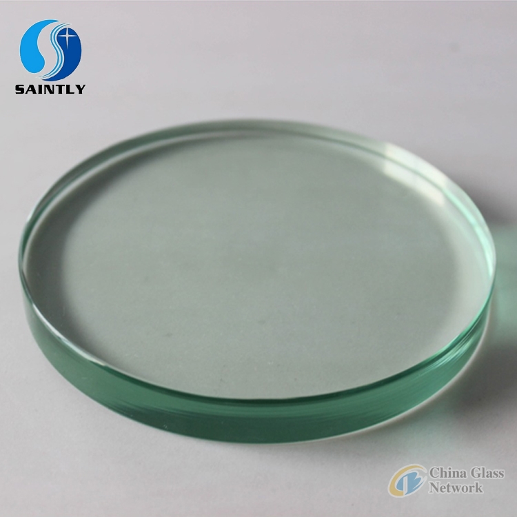 3.2mm special shape tempered light glass