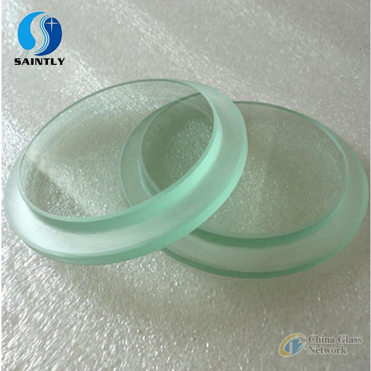 3.2mm special shape tempered light glass