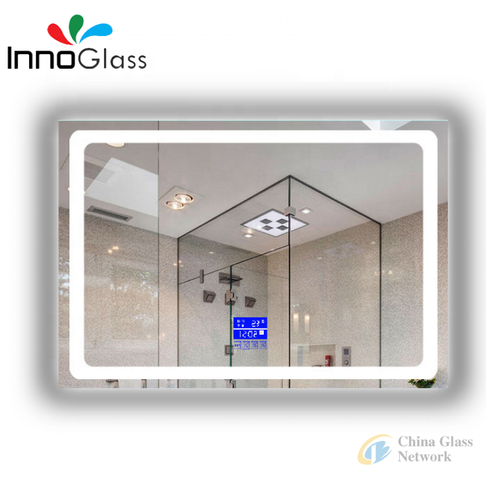 Modern Style anti fog mirror intelligent led bathroom mirror with bluetooth 