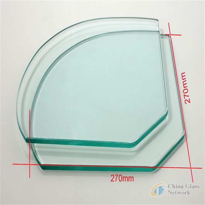 Safety tempered glass for building