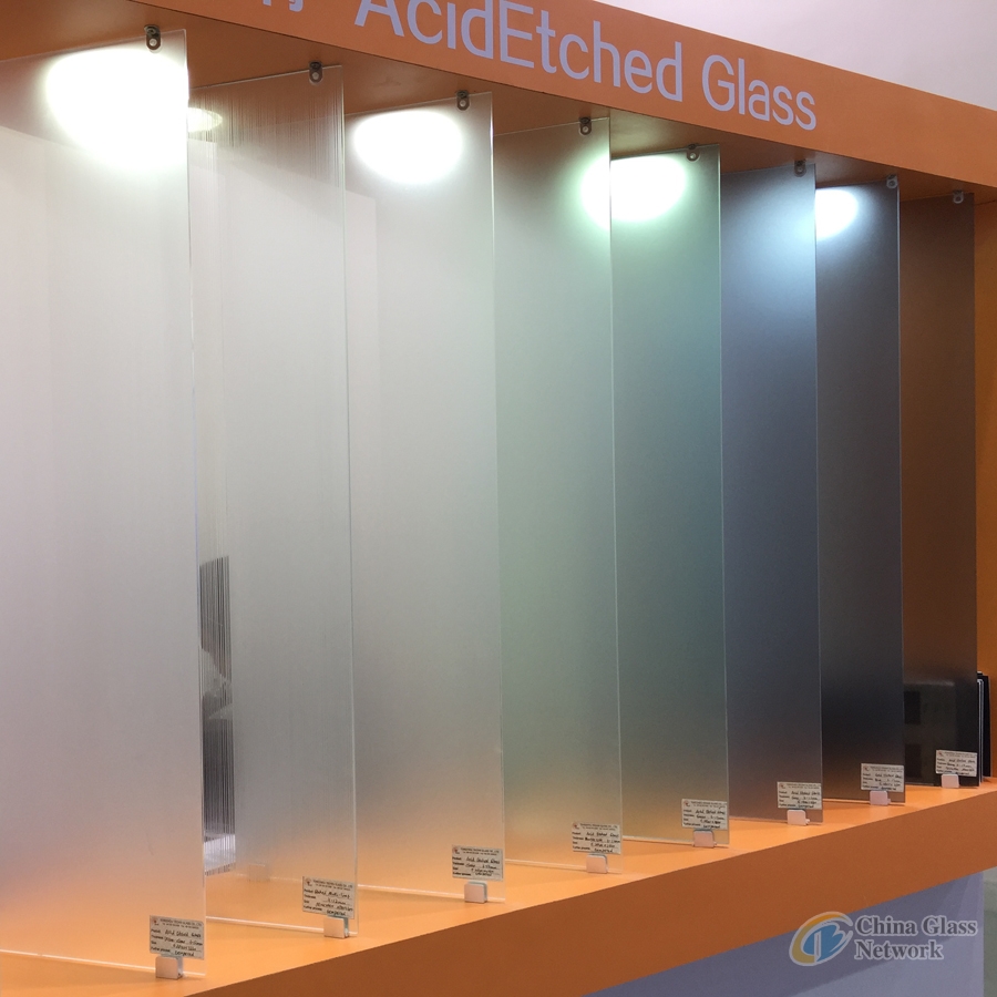 low iron ,tinted ,clear acid etched glass