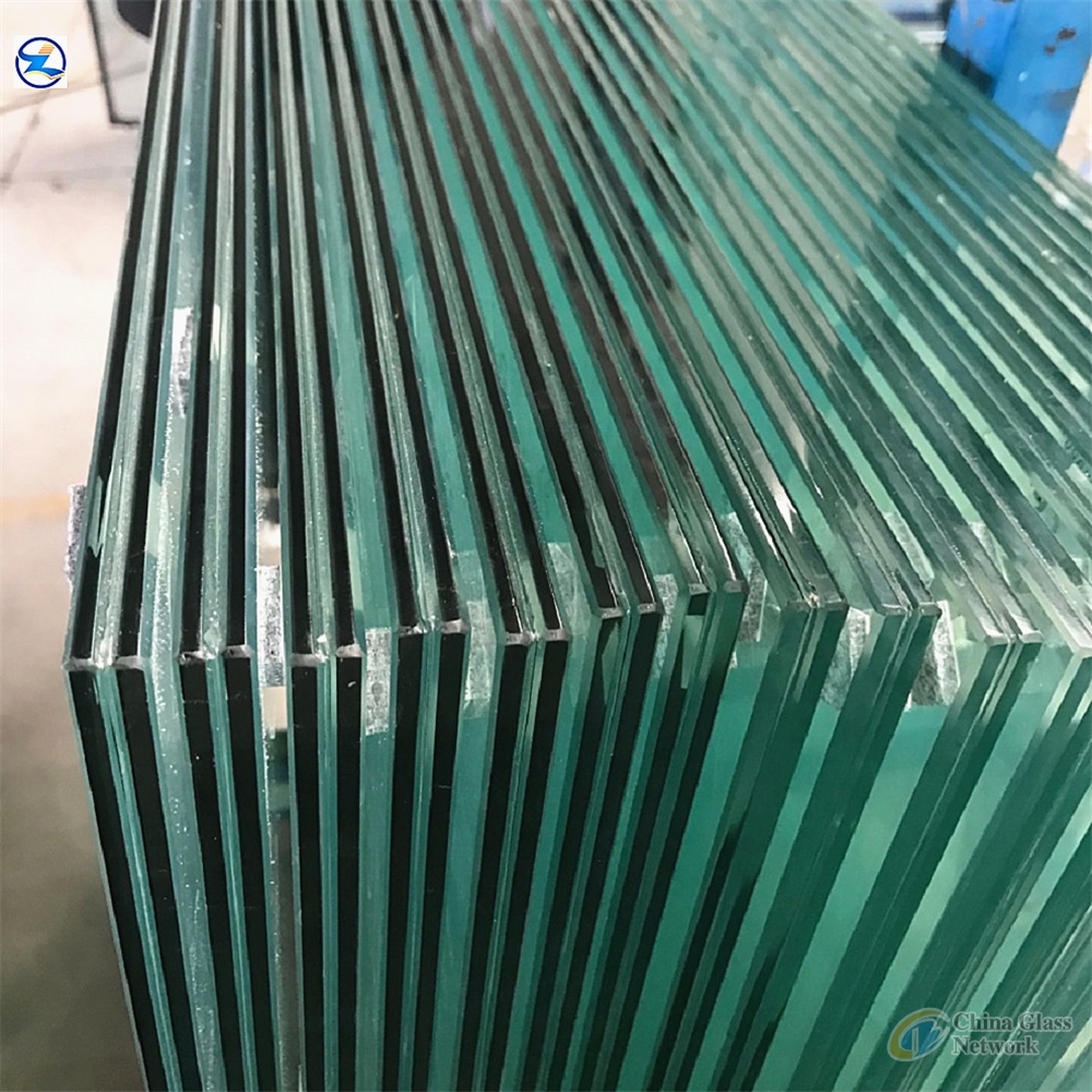 16mm 20mm color tempered laminated glass