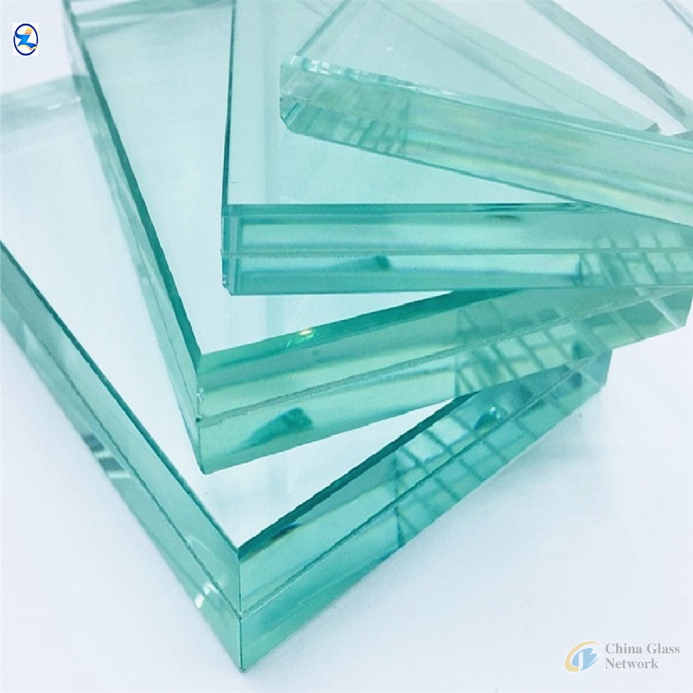 16mm 20mm color tempered laminated glass