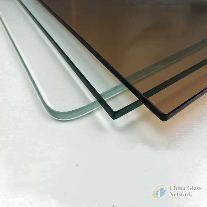 Chinese Supply Clear Bathroom Tempered Glass For Furniture