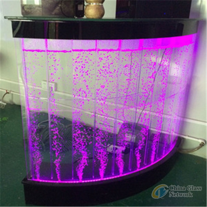 Double layer insulated tempered decoration glass