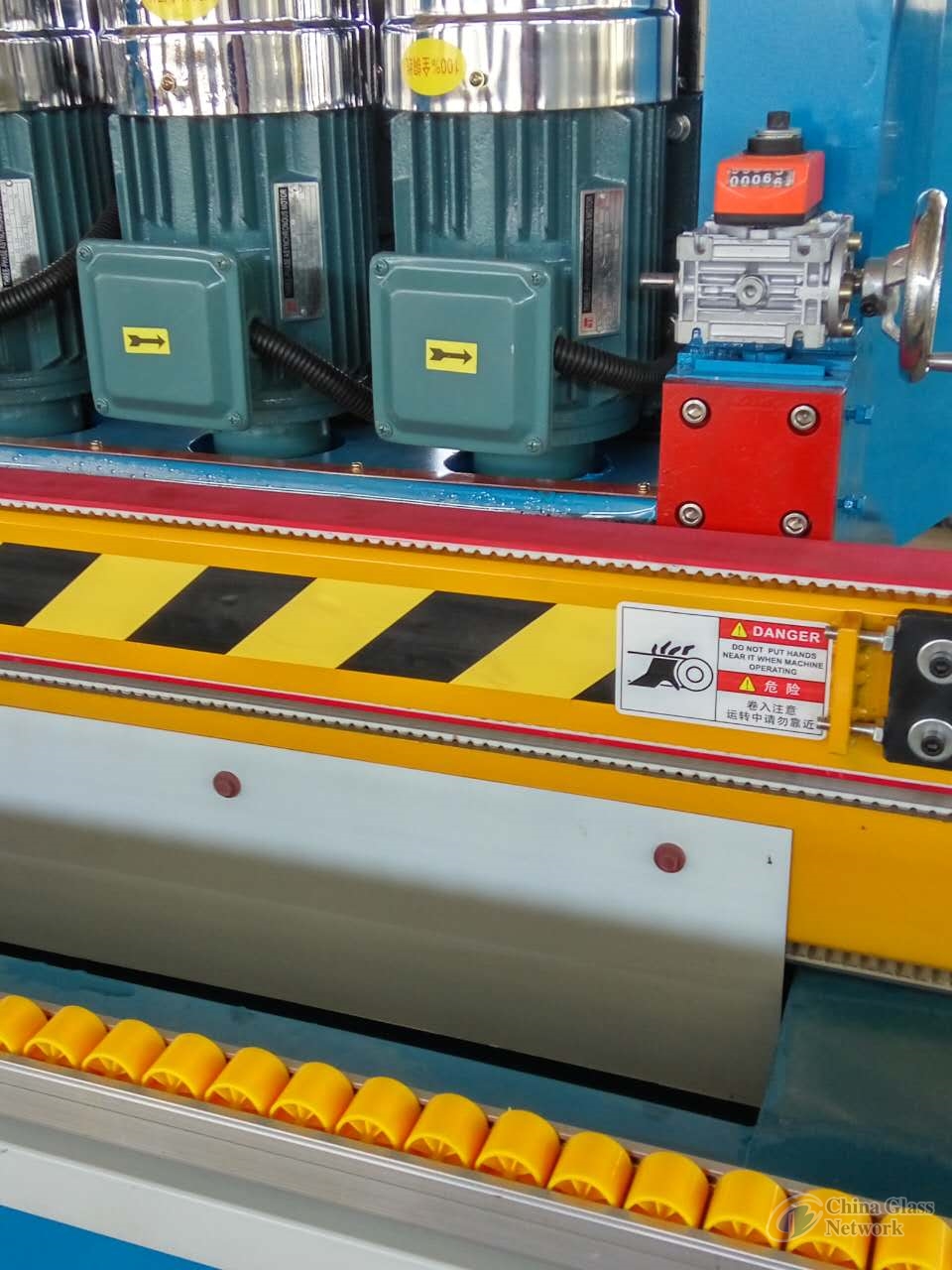 glass pencil edging machine round edging glass machine