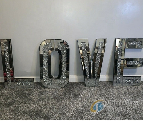 New silver Mirror letters 