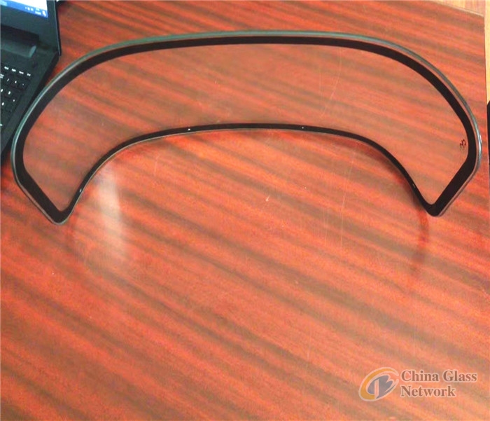 Factory direct supplier bent double curved tempered glass for curtain wall 